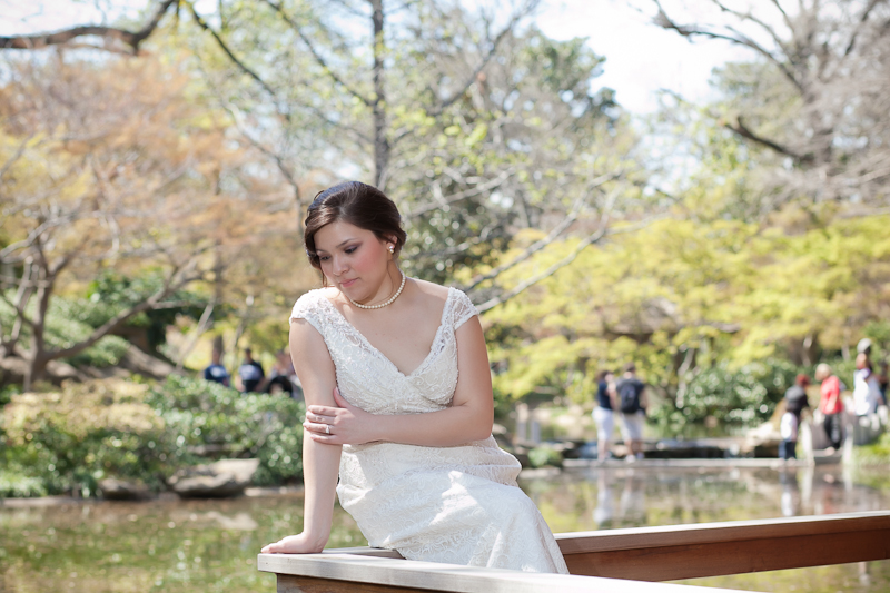 Fort Worth Japanese Gardens Bridal Portraits {Alex}