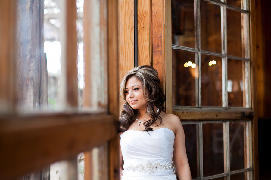 Carmela – Bridal Portrait Session at McKinney Cotton Mill