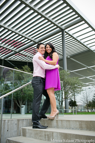 downtown dallas engagement photos at winspear opera house